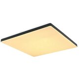 Globo LED stropna svjetiljka Ully (24 W, D x Š x V: 48,5 x 48,5 x 6 cm, Bijela, Crna) | shoptok.hr