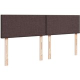  Okvir kreveta s madracima tamnosmeđi 200x200cm tkanine | shoptok.hr