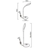 XXXL namizna led-svetilka colori 13/38 cm | Shoptok.si