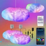 2x RGB LED oblak luč z aplikacijo
