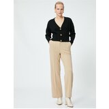 Koton Crop Cardigan V-Neck with Buttons Cene