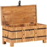 vidaXL Skrinja 90x40x40 cm trden akacijev les | Shoptok.si