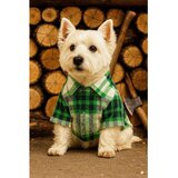 Paws &amp; Whiskers Oduncu - Zelena majica za pse Cene