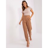 Och Bella Trousers-TW-SP-OB067.41P-light brown | Shoptok.si