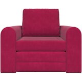  Krevet na razvlačenje Vinska crvena 98 x 71 x 83 cm Baršun | shoptok.hr