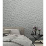 MARBURG tapeta sa linijama 10,05x0,53m 82404 bijela-siva | Eponuda.ba