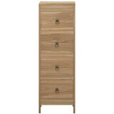 Furnova Predalnik 30x30x90 cm trdna tikovina, (21919623) | Shoptok.si