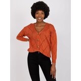 RUE PARIS Sweater-LC-SW-A10.26X-Dark Orange | Shoptok.si