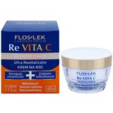 FlosLek Laboratorium Re Vita C 40+ intenzivna noćna krema za revitalizaciju kože lica 50 ml | shoptok.hr