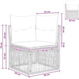  Kutna sofa Bež poliratan | shoptok.hr