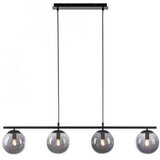 Just LIGHT. 14604-18 - Luster na sajli WIDOW 4xE14/25W/230V crna Cene