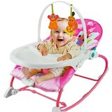  Stolica za hranjenje i ljuljanje Cradle Rocker 2u1 - roza | shoptok.hr