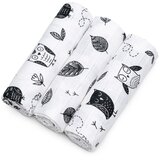 T-TOMI TETRA Cloth Diapers HIGH QUALITY platnene pelene Owls 70x70 cm 3 kom Cijene