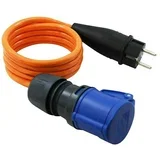 Spojni kabel MarineFlex (16 A, 230 V, 3.500 W, 1,5 m, oranžen)