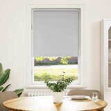 vidaXL Rolo zavjesa Blackout svijetlo siva 65x130 cm Širina tkanine | shoptok.hr