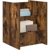  Bocni stol Dimljeni hrast 35 x 35 x 45 cm Konstruirano drvo | shoptok.hr