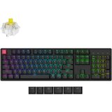 KEYCHRON K10 QMK (Version 2) Brezžična mehanska tipkovnica RGB LED / Super Switch (Hot-Swappable) Banana / K10X-4, (22104481) Cene