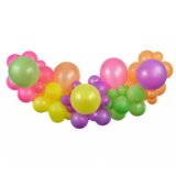  Neonske barvne balončne girlande - 65 kos | Shoptok.si