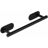 INOX samoljepljivi 3M držač ručnika 40cm crni | shoptok.hr
