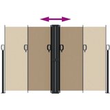  Bočna tenda na uvlačenje smeđesiva 160x1200 cm | shoptok.hr