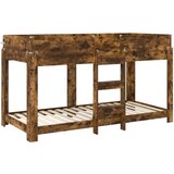  Postelja na vzkraj za otroke Dimljeni oreh 100 x 200 cm, (5000142071) | Shoptok.si