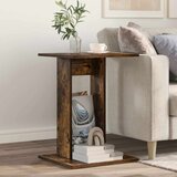  Bocni stol Dimljeni hrast 45 x 40 x 62 5 cm Konstruirano drvo | shoptok.hr