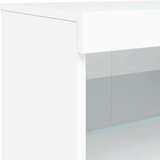 vidaXL Komoda s LED svjetlima bijela 181 5x37x67 cm | shoptok.hr
