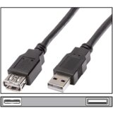 Assmann kabl usb a-m/a-f 5m produžni