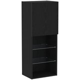  Set TV komoda Crni hrast 40,5 x 30 x 102 cm Konstruirano drvo | shoptok.hr