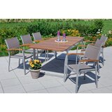 Gardenson Vrtni Stol Naxos, 2 Kos, Aluminij | Shoptok.si
