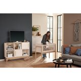 Paidi OBPOSTELJNA POSTELJICA Little Cloud 99,40/109,70/56,90 cm bela | Shoptok.si
