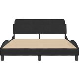 Okvir za krevet Dover crni 140x200 cm baršunasti | Eponuda.com