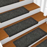  Otirači za stepenice 10 kom 65x21x4 cm sivi prošiveni | shoptok.hr
