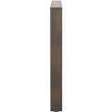 Noge jedilne mize V-oblika 2 kosa naravno jeklo 90x(72-73,3) cm, (21828659) | Shoptok.si