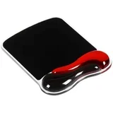 Duo Gel Mouse Pad Wrist Rest — Red