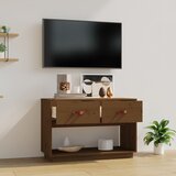 The Living Store ormarić smeđa boja meda 90x40x60 cm od masivne borovine | shoptok.hr