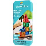 CleverClixx magnetne ploščice mini tiles pack intense (28 kosov) | Shoptok.si