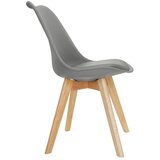 MID.YOU Set Stolov Scandi, Siva, Bukev, 4-Delni | Shoptok.si