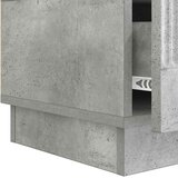 TV ormar Betonska siva 147 x 34,5 x 27 cm Konstruirano drvo | shoptok.hr