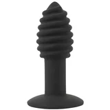 Black Velvets Twist Butt Plug Vibrating