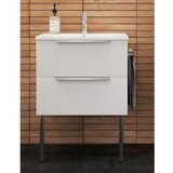 Tboss kopalniška omarica z umivalnikoma noto 60 cm, bela | Shoptok.si
