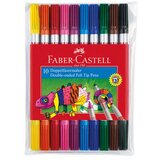 Faber Castell flomaster školski 1/10 151110 dupli ( 3955 ) Cene