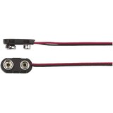 TRU COMPONENTS Baterijski priključek 1x 9 V Block priključek na pritisni gumb 18-3786, (20635928) Cene