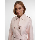 Orsay Light Pink Women's Trench Coat - Women's Cene