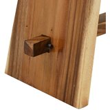  Stolica za tuširanje Prirodna 50 x 30 x 44 cm Čvrsto drvo suar | shoptok.hr