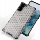 HURTEL Honeycomb pancirna futrola sa silikonskim okvirom za Samsung Galaxy S21 Plus 5G/Galaxy S30 Plus - Prozirna | shoptok.hr