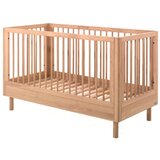 Vipack Otroška posteljica iz masivnega hrasta 70x140 cm v naravni barvi Forrest – | Shoptok.si