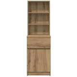 vidaXL Noćni ormarić artisan hrast 39x35x125 cm izrađeno drvo | shoptok.hr