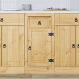  Cabinet SKI Medeno Smeđa 40 x 46 x 81,5 cm Čvrsto borovo drvo | Eponuda.com