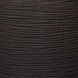 Capi jajolika posuda za sadnju Nature Rib 43 x 41 cm crna KBLR933 | shoptok.hr